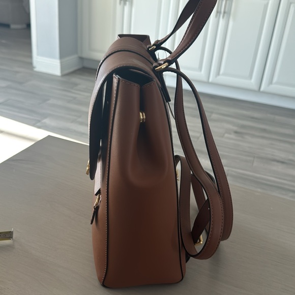 New With Tag: Ralph Lauren leather backpack purse. - Picture 4 of 4
